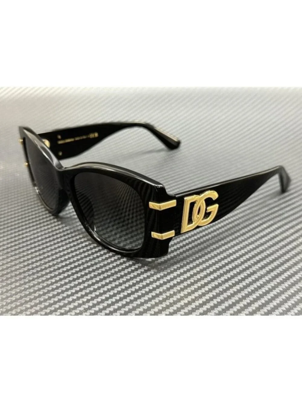 New Dolce & Gabbana Women Black Sunglasses 54-17-145